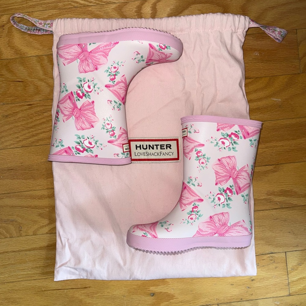 Hunter x LoveShackFancy First Classic Rain Boot